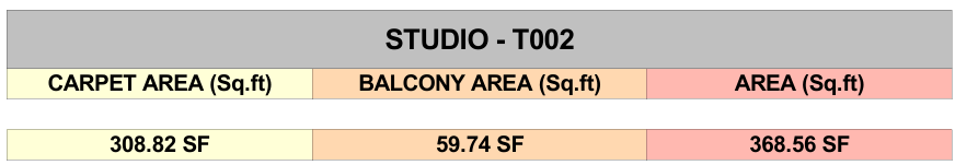 STUDIO - T002 - Table