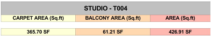 STUDIO - T004 - Table